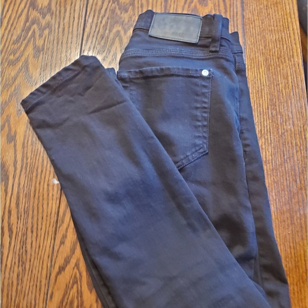 Baldwin black denim  the Henley slim leg